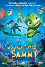 Cartaz do filme "As aventuras de Sammy", de Ben Stassen