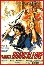 Cartaz do filme "O incrvel exrcito de Brancaleone", de Mario Monicelli