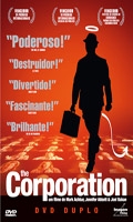 Cartaz do filme "The corporation", de Mark Achbar