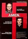 Cartaz do filme "Amen", de Costa-Gravas