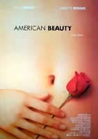 Pster do filme "Beleza americana", de Sam Mendes