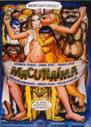 Cartaz do filme "Macunama", de Joaquim Pedro de Andrade