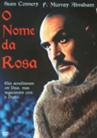 Cartaz do filme "O nome da rosa", de Jena-Jacques Annaud