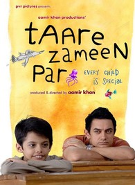 Cartaz do filme "Como estrelas na Terra, toda criana  especial", de Aamir Khan