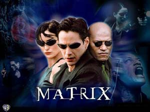 Cartaz do filme "Matriz", de Andy e Larry Wachowski